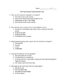 Frog Princess Vocabulary and Comprehension Quiz