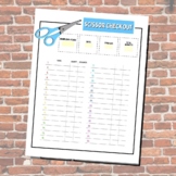 DOCUMENT: Scissors Checkout Tracker